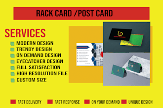 design custom personalized postcards