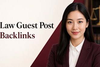 publish law guest post backlinks on a law blog