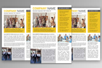 do creative newsletter design