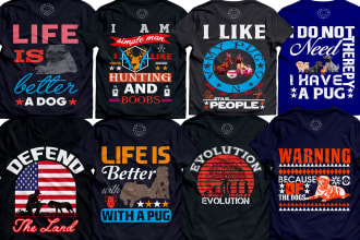 custom typography t shirt and graphic bulk t shirt design