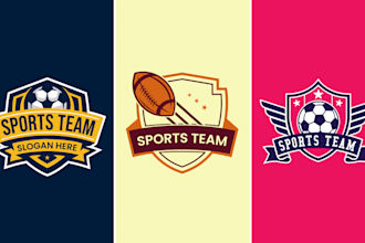 do professional football, soccer and other sports team logo