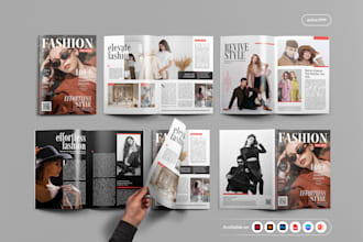 design product catalog, magazine and any project with indesign