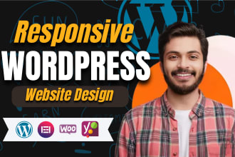 design develop any type clean modern wordpress website as elementor pro expert