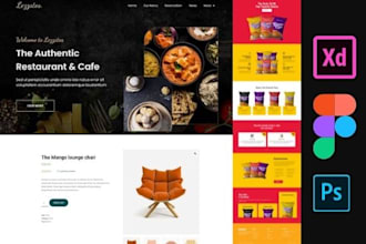 design modern professional uiux for your website