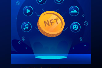 create nft token, nft website, nft marketplace as opensea