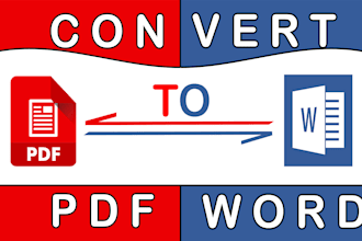 convert  PDF  to word file