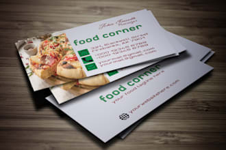 design awesome professional business card within 24 hours