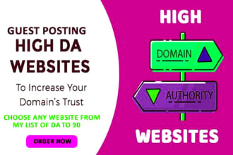 post high da and dofollow guest posts on the da 90 website