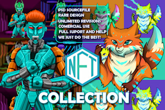 create high quality crypto nft art traits
