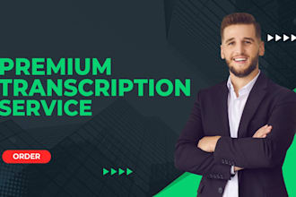 transcribe english audio and video to text accurately