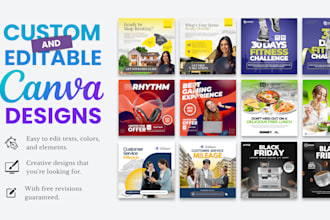 design social media templates, posters, and more in canva
