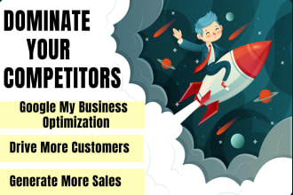 optimize google my business , gmb listing optimization or gmb ranking