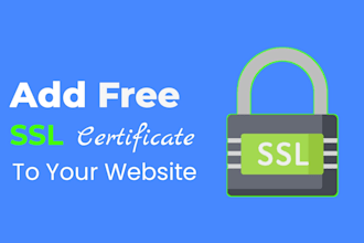 install free ssl certificate on your website