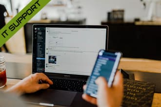 do IT support install software, configure network routers, switches and firewall