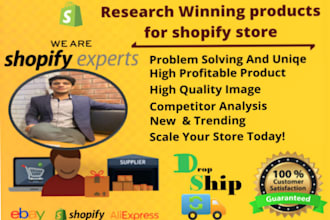 find hot selling winning shopify dropshipping product