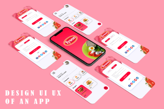 design stunning UI UX and wireframes prototype in adobe xd