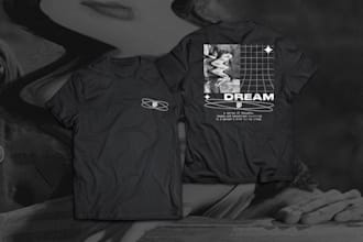 make streetwear art tshirt design for you