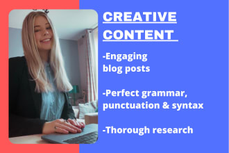 write your blog post or article
