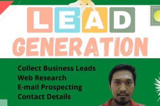 do b2b lead generation and prospect list building