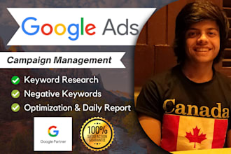 setup and manage google ads adwords ppc campaigns