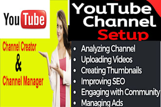 be your youtube channel manager