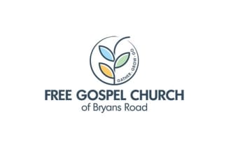 do modern church ministry christian or religious logo design