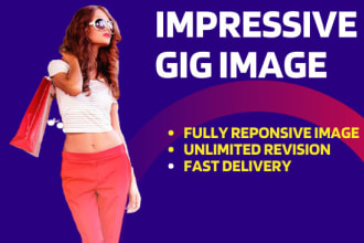 design impressive gig image and gig cover