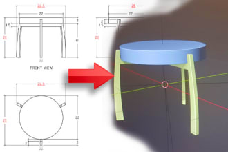 turn your sketch into a 3d printable stl file