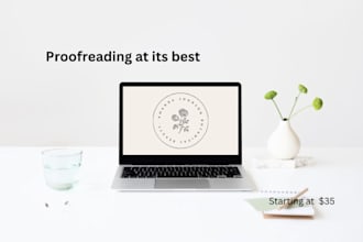 proofread, edit and improve your english writing