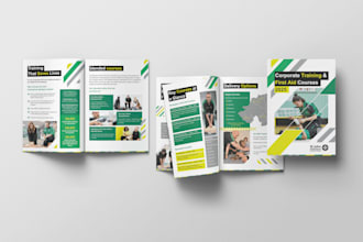 design a professional brochure design or a booklet for your brand