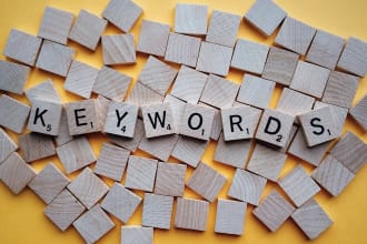 write keywords, titles and descriptions for stock photos