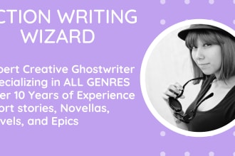 ghostwrite high quality fiction and nonfiction for your book