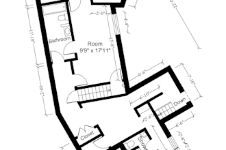 redraw floor plans for real estate and marketing etc