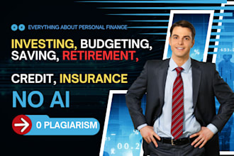 write expert articles on personal finance and investing