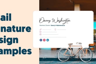create HTML clickable email signatures, gmail signatures