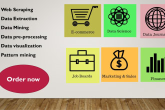do web scraping, data mining and extraction from any website python
