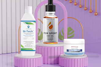 design digital realistic product mockup in photoshop