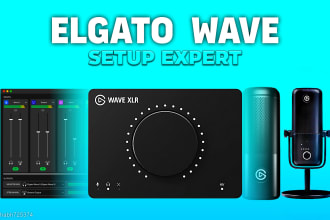 do setup elgato wave mic neo, 3, dx, xlr for obs streamlabs