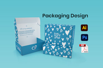 do mailer box design, subscription box, and gift box design