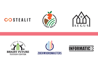 do corporate logo design with brand kit and unique concept