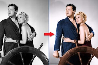 colorize black and white photos