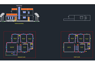 make floor plans, interior and exterior designs