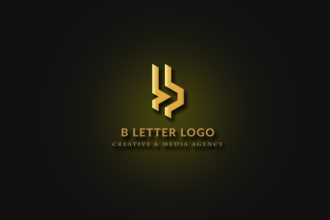 design monogram logo and initial letters