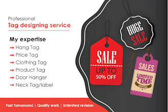 design clothing labels, clothing tags, hang tags, price tags, neck tags