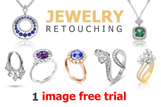 do jewelry retouching or jewellery editing