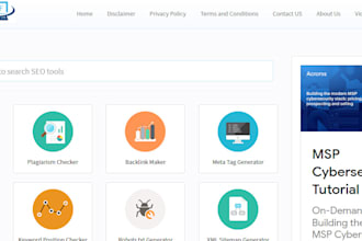 create seo tools website at cheapest price