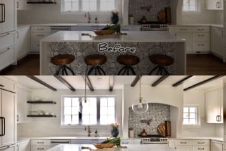 do photo retouch, edit your airbnb images