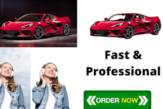 professionally remove background from photos