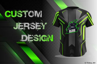 design attractive sublimation jersey or t shirt and uniform designs