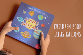 design children book illustrations and book covers